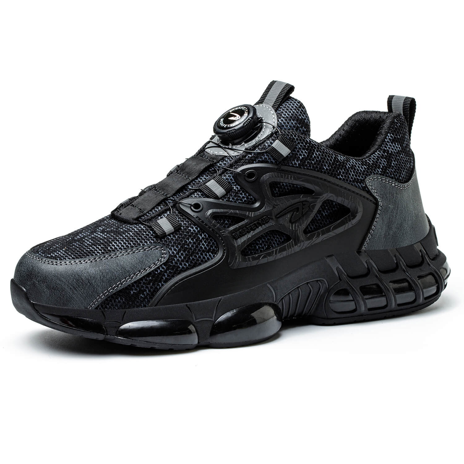 Maven Steel Toe Knob Lacing Safety Shoes